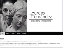 Tablet Screenshot of imagineralourdeshernandez.com
